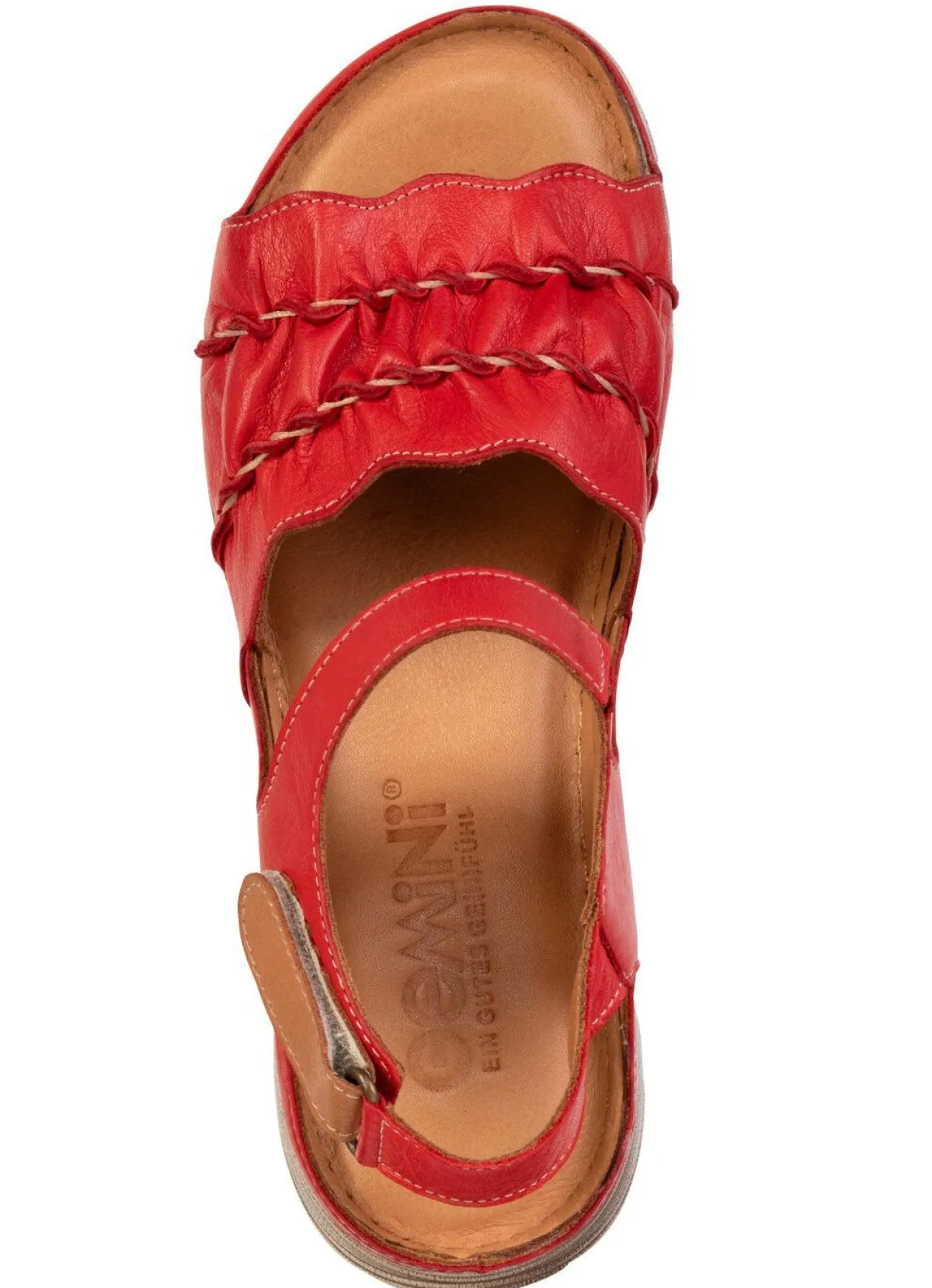 Damen Gemini , leichte Damen-Sandalen, Weite G, aus Leder