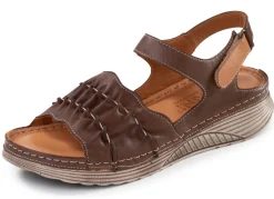 Damen Gemini , leichte Damen-Sandalen, Weite G, aus Leder