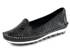Damen BADER Gemini, leichte Damen-Slipper, Weite G, mit herausnehmbarem Fußbett