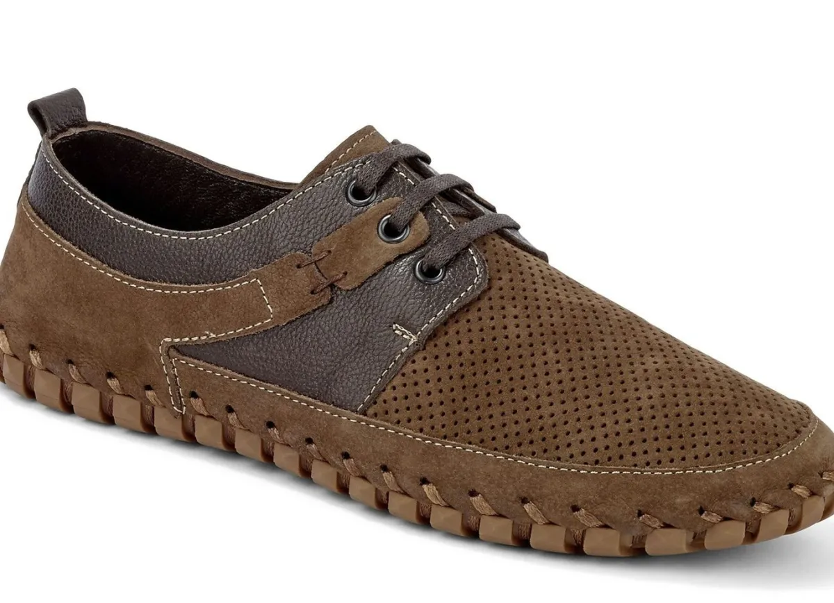Herren Gemini , luftige Herren-Schnürschuhe, aus Leder