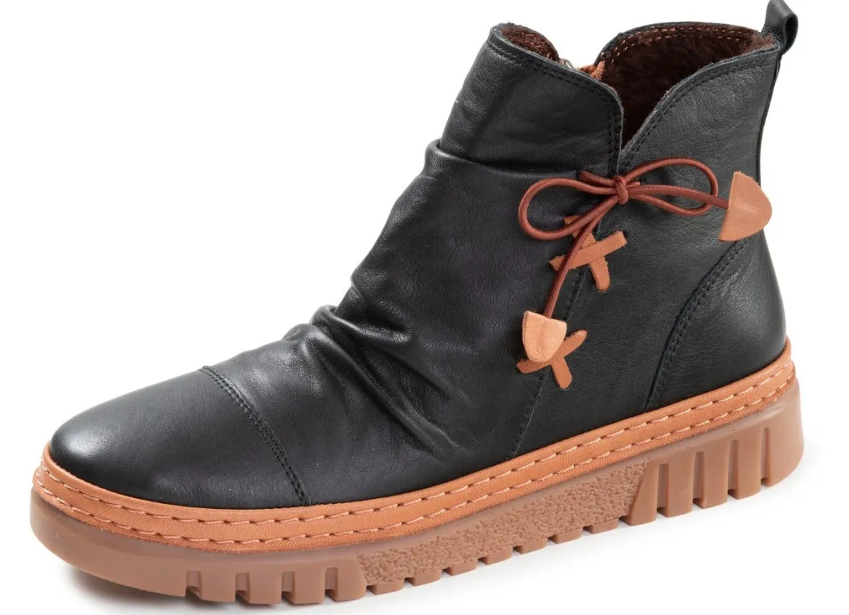 Damen Gemini , modische Damen-Boots, Weite G, Winterschuhe, mit herausnehmbarem Fußbett