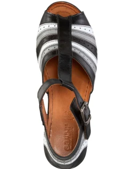 Damen Gemini , modische Damen-Sandaletten, Weite G, mit Gummizug