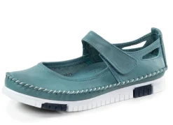 Damen Gemini Mokassin-Slipper mit dezenter Knitter-Struktur