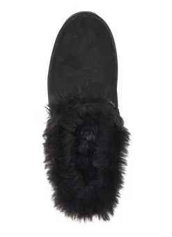 Damen Gemini Pantoffel aus weichem, bestem Veloursleder