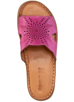 Damen Gemini Pantolette aus Nappaleder mit Perforation