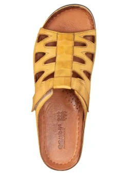 Damen Gemini Pantolette aus teilweise schattiertem Rind-Nappaleder