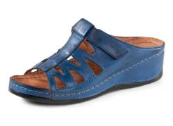 Damen Gemini Pantolette aus teilweise schattiertem Rind-Nappaleder