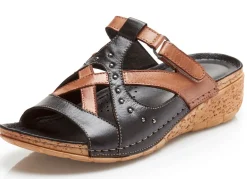 Damen BADER Gemini Pantolette mit Nietenzier