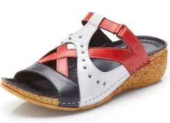 Damen BADER Gemini Pantolette mit Nietenzier