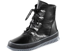 Damen Gemini Schnür-Bootie aus weichem Rind-Nappaleder