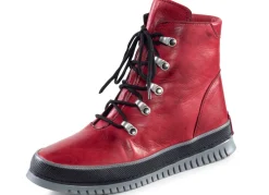Damen Gemini Schnür-Bootie aus weichem Rind-Nappaleder