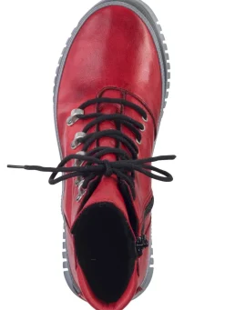 Damen Gemini Schnür-Bootie aus weichem Rind-Nappaleder