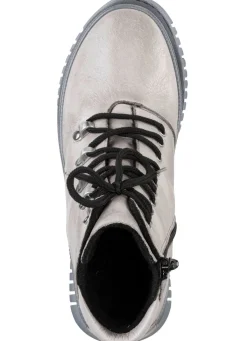Damen Gemini Schnür-Bootie aus weichem Rind-Nappaleder