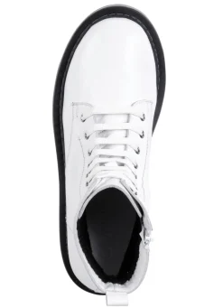 Damen Gemini Schnür-Stiefelette aus weichem Rind-Nappaleder
