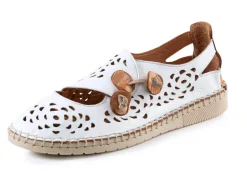 Damen Gemini Slipper mit luftigen Durchbrüchen