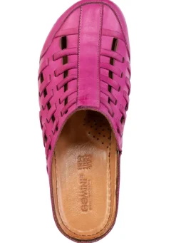 Damen Gemini , sommerliche Damen-Clogs, Weite G, mit Gummizug