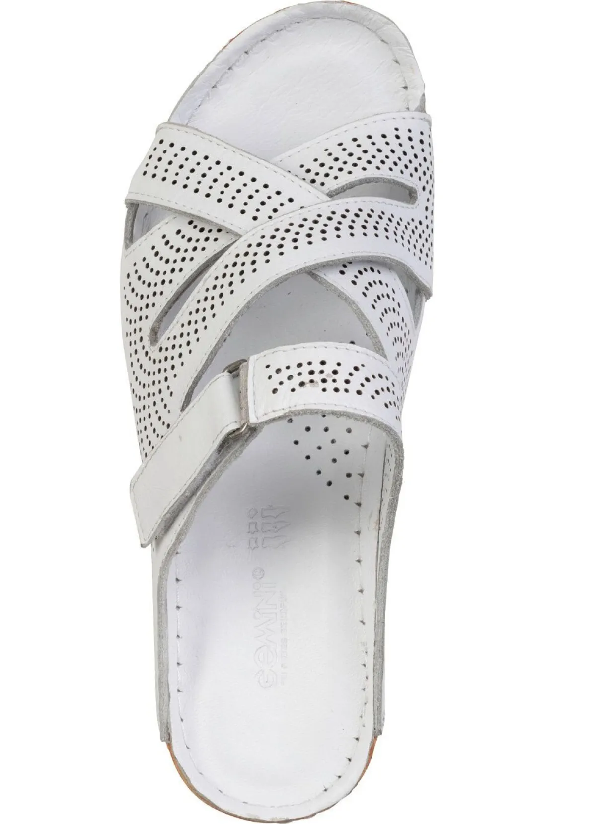 Damen Gemini , sommerliche Damen-Pantoletten, Weite G, aus Leder