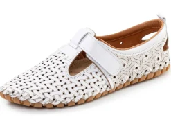 Damen BADER Gemini, sommerliche Damen-Slipper, Weite G, mit herausnehmbarem Fußbett