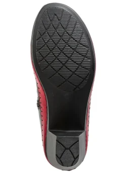 Damen Gemini Stiefelette aus Rind-Nappaleder mit Kontraststreifen