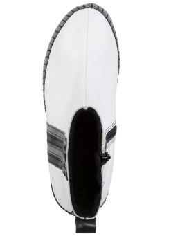 Damen Gemini Stiefelette aus Rind-Nappaleder mit Kontraststreifen