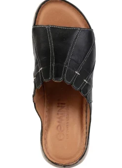 Damen Gemini , stilvolle Damen-Pantoletten, Weite G, aus Leder