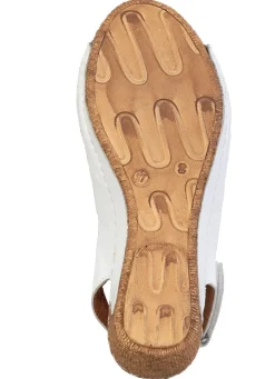 Damen Gemini , trendige Damen-Sandaletten, Weite G, mit verstellbarer Klettspange