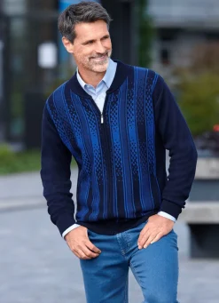 Herren BADER Gemusterte Jacke in 2 Farben