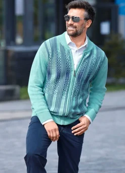 Herren BADER Gemusterte Jacke in 2 Farben