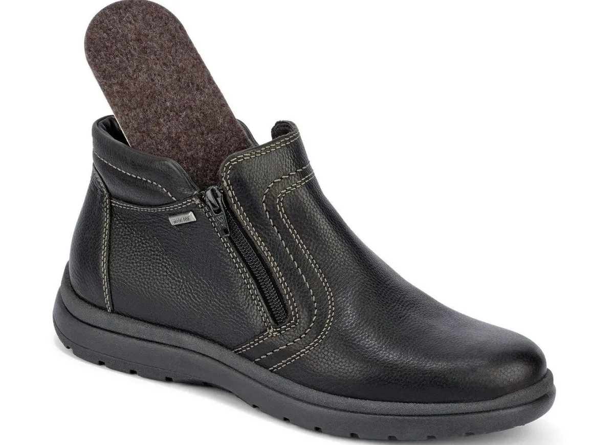 Herren GINO GALANTE , atmungsaktive Herren-Boots, Winterschuhe, mit Reißverschluss