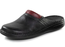Herren GINO GALANTE , bequeme Herren-Pantoletten, Weite H, aus Leder