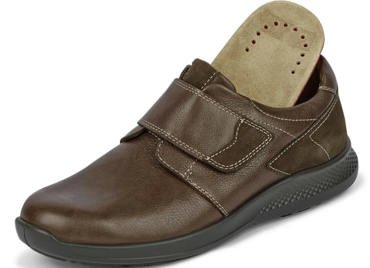 Herren GINO GALANTE , bequeme Herren-Slipper, Weite K, mit herausnehmbarem Fußbett