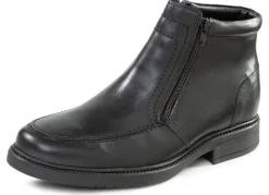 Herren GINO GALANTE , gefütterte Herren-Stiefeletten, Winterschuhe, mit Lammfell