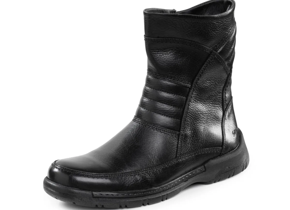 Herren GINO GALANTE , gefütterte Herren-Stiefel, Winterschuhe, mit Lammfell