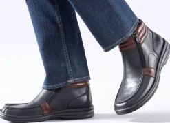 Herren GINO GALANTE , gefütterte Herren-Boots, Winterschuhe, mit herausnehmbarem Fußbett