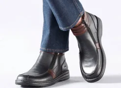 Herren GINO GALANTE , gefütterte Herren-Boots, Winterschuhe, mit herausnehmbarem Fußbett
