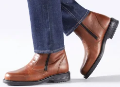Herren GINO GALANTE , gefütterte Herren-Stiefel, Winterschuhe, mit Lammfell