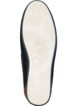 Herren GINO GALANTE , klassische Herren-Slipper, mit Lederdurchzügen