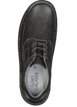 Herren GINO GALANTE , klassische Herren-Schnürschuhe, mit herausnehmbarem Fußbett