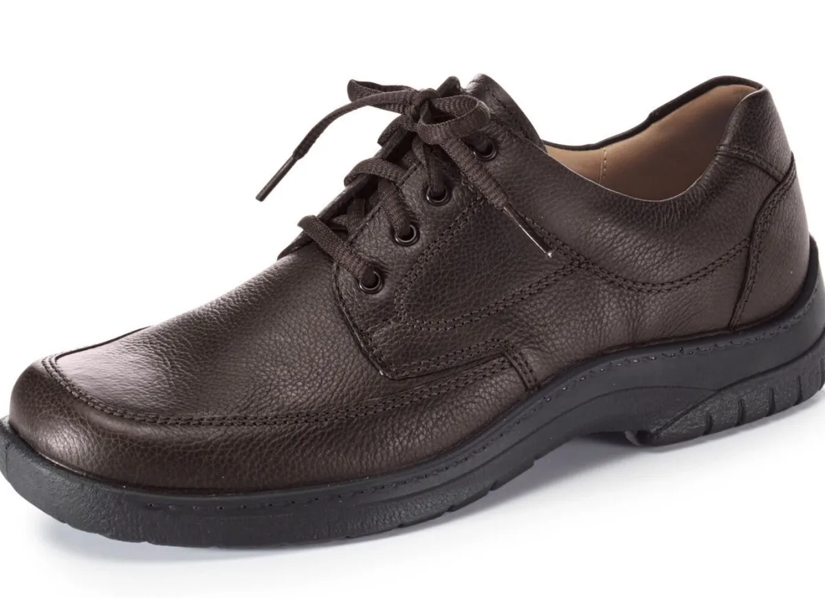 Herren BADER GINO GALANTE, klassische Herren-Schnürschuhe, mit herausnehmbarem Fußbett