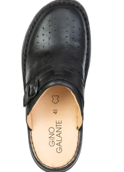 Herren GINO GALANTE , klassische Herren-Clogs, aus Leder