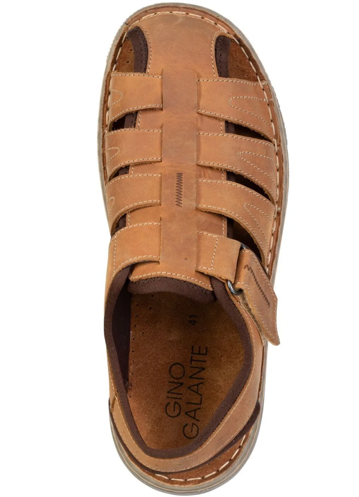 Herren GINO GALANTE , klassische Herren-Sandalen, aus Leder