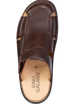Herren GINO GALANTE , klassische Herren-Clogs, aus Leder