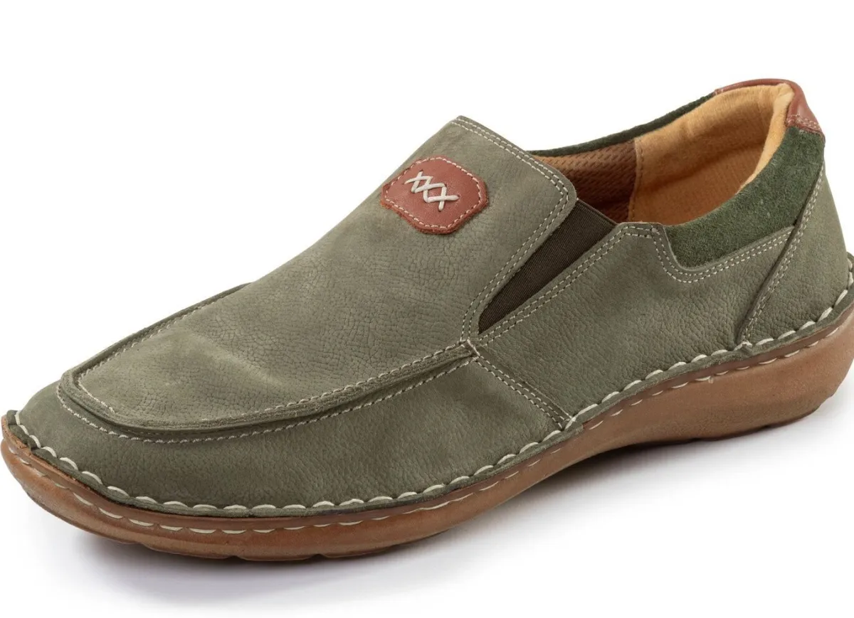 Herren GINO GALANTE , leichte Herren-Slipper, mit herausnehmbarem Fußbett