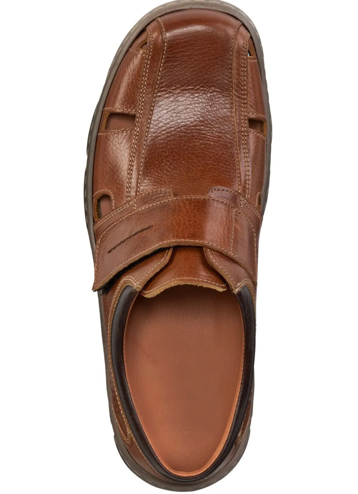 Herren GINO GALANTE Slipper aus genarbtem Rind-Nappaleder