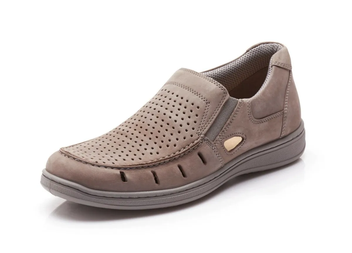 Herren GINO GALANTE , sommerliche Herren-Slipper, mit herausnehmbarem Fußbett