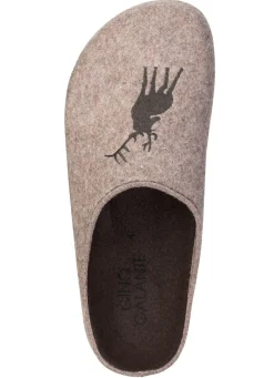 Herren GINO GALANTE , trendige Herren-Hausschuhe, Weite H, mit Hirsch-Stickerei