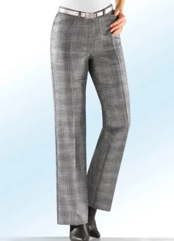 Damen ELENA EDEN Glencheck-Hose