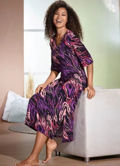 Damen BADER Hauskleid in bequemer Schlupfform