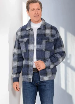 Herren BADER Hemdjacke mit Knopfleiste