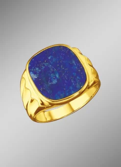Herren BADER Herrenring mit Lapislazuli